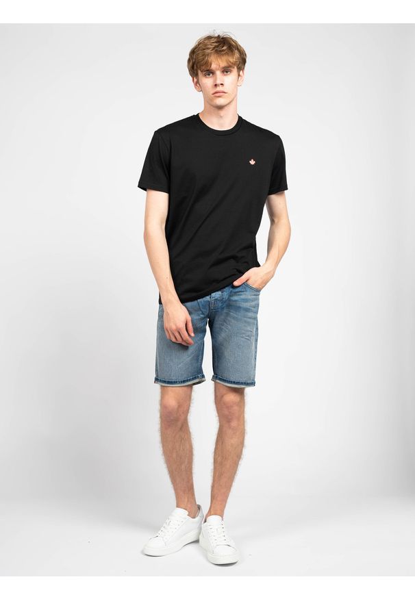 Antony Morato Szorty "Baart" | MMDS00061 FA700102 | Baart | Mężczyzna | Niebieski. Kolor: niebieski. Materiał: bawełna. Wzór: aplikacja