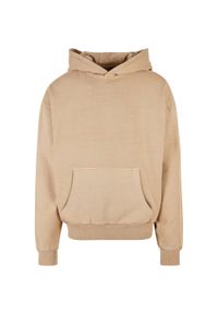 Urban Classics - Męska Bluza Z Frotte O Wysokiej Gramaturze. Kolor: beżowy #1