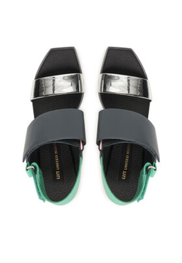United Nude Sandały Delta Wedge Sandal 1041396716 Kolorowy. Materiał: skóra. Wzór: kolorowy