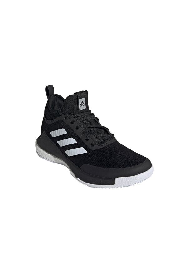 Adidas - crazyflight mid damskie buty do siatkówki. Kolor: biały, wielokolorowy, czarny. Szerokość cholewki: normalna. Sport: siatkówka