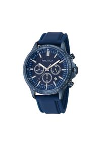 Nautica Zegarek Everyday Chronograph NAPBOS503 Granatowy. Kolor: niebieski