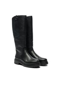 Rieker Kozaki Y3154-00 Czarny. Kolor: czarny. Materiał: skóra #2