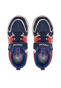 Geox Sneakersy J Ciberdron Boy J45LBA 01454 C0659 S Granatowy. Kolor: niebieski. Materiał: materiał