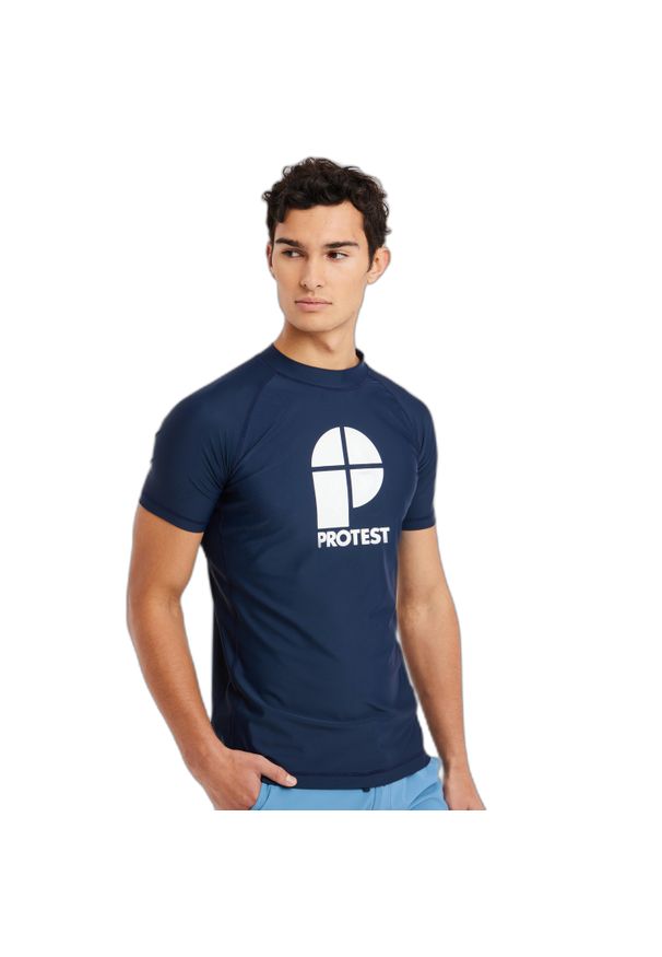 Koszulka Protest Caters. Kolor: niebieski