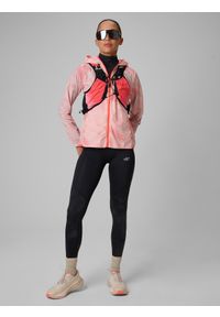 4f - 4F Kurtka do biegania damska - różowa XL. Kolor: różowy. Sport: fitness, bieganie #2