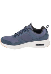 skechers - Buty sportowe Sneakersy męskie, Skechers Skech-Air Court - Homegrown. Kolor: niebieski. Sport: turystyka piesza