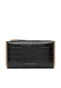Elisabetta Franchi Torebka BS-51A-56E2-V240 Czarny. Kolor: czarny. Materiał: skórzane