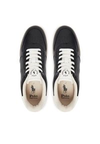 Polo Ralph Lauren Sneakersy 809P13086002 Czarny. Kolor: czarny. Materiał: skóra #5