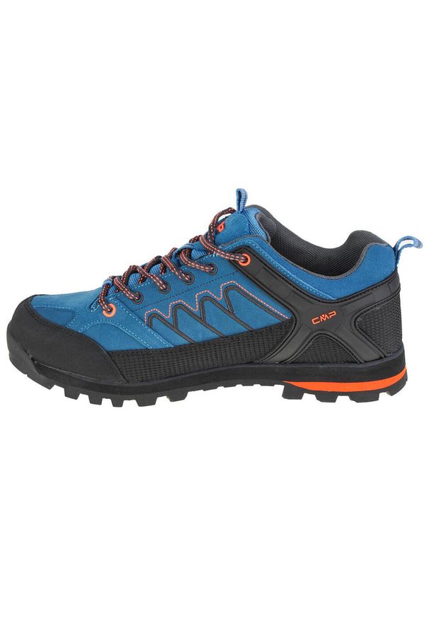 Buty do chodzenia męskie CMP Moon Low. Zapięcie: sznurówki. Kolor: niebieski. Materiał: guma, materiał, skóra, tkanina. Szerokość cholewki: normalna. Sport: turystyka piesza
