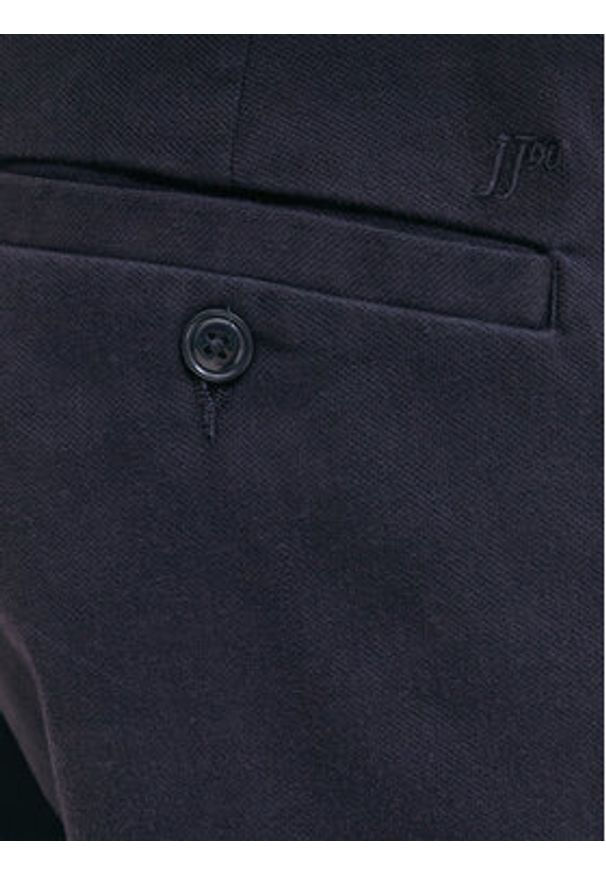 Jack & Jones Chinosy Kane Hank 12286940 Granatowy Relaxed Fit. Kolor: niebieski. Materiał: bawełna