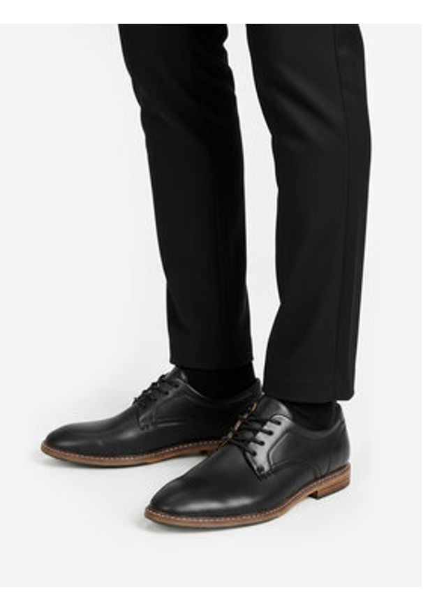 Lanetti Półbuty CEO-1897 123AM Czarny. Kolor: czarny. Materiał: materiał