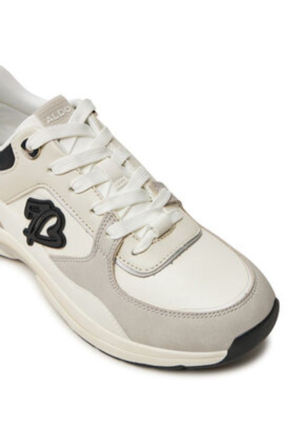 Aldo Sneakersy Clea 13812473 Biały. Kolor: biały. Materiał: skóra