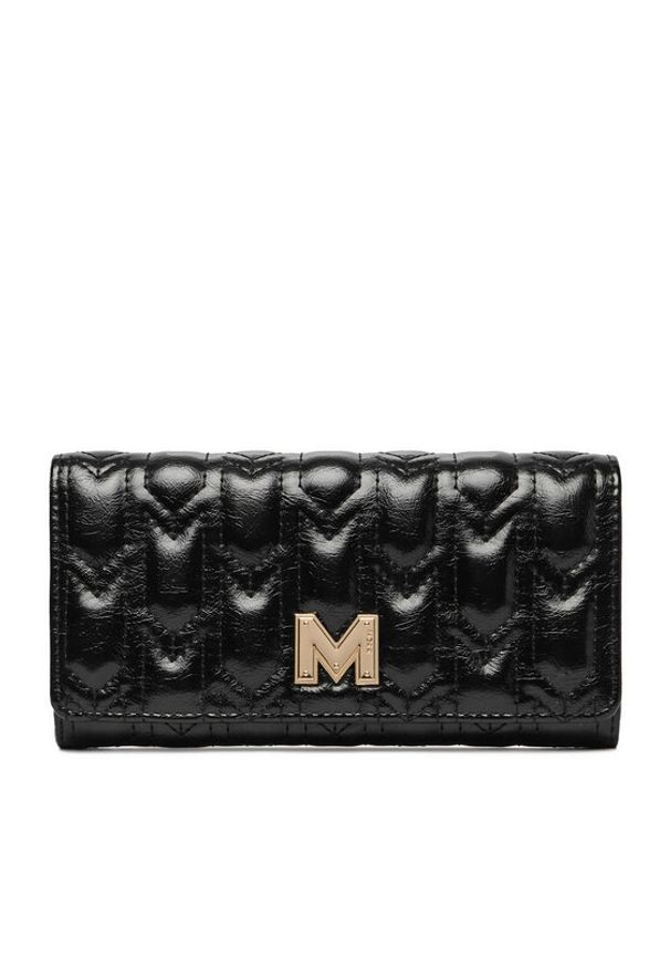 MEXX Portfel CEO-MEXX-W1-001-AW26 Czarny. Kolor: czarny. Materiał: skóra
