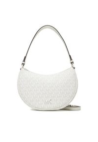 MICHAEL Michael Kors Torebka Kyla 32T5T8QU1B Biały. Kolor: biały. Materiał: skórzane