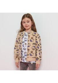 Sinsay - Bluza Hello Kitty - Brązowy. Kolor: brązowy. Wzór: motyw z bajki #1