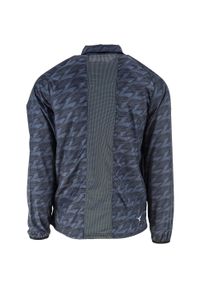 Kurtka Diadora Windbreaker, Mężczyźni. Kolor: czarny, szary. Materiał: materiał, poliester