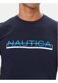 Nautica T-Shirt Koa N1S03430 Granatowy Regular Fit. Kolor: niebieski. Materiał: bawełna #5