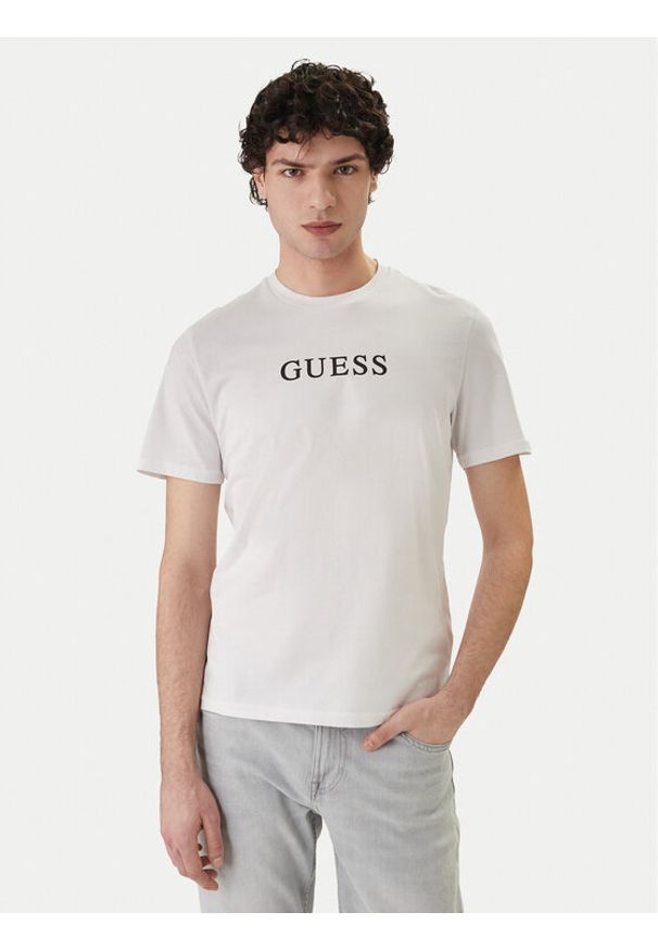 Guess T-Shirt U6GG04 KCAM1 Kolorowy Regular Fit. Materiał: bawełna. Wzór: kolorowy