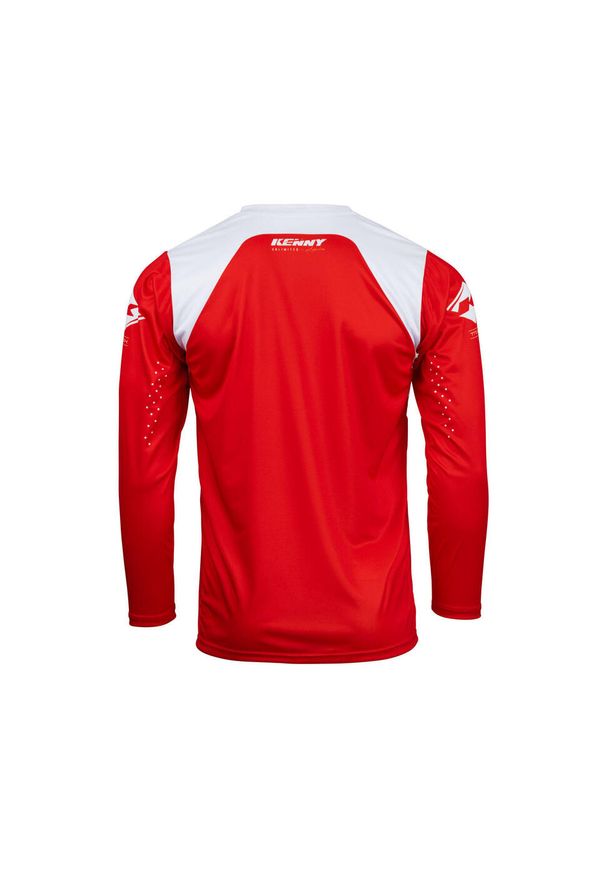 KENNY - Jersey Kenny Track Raw. Kolor: czerwony. Materiał: jersey. Sport: kolarstwo