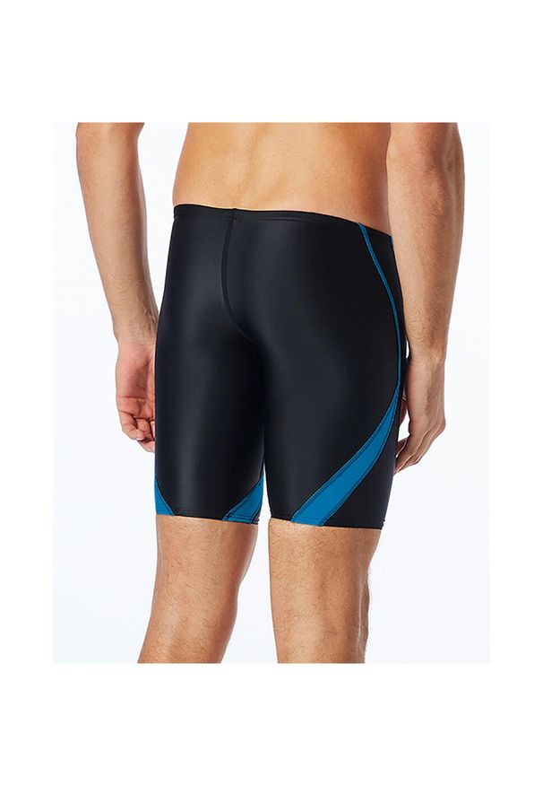Spodenki pływackie kąpielówki męskie TYR Alliance Jammer Swimsuit. Kolor: czarny, niebieski, wielokolorowy