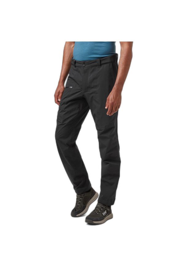 Spodnie Helly Hansen verglas infinity. Kolor: czarny. Sezon: lato. Sport: turystyka piesza