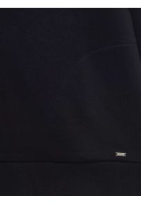 Big-Star - Bluza damska z kapturem rozpinana czarna Selina 906. Okazja: na co dzień. Typ kołnierza: kaptur. Kolor: czarny. Materiał: dzianina. Wzór: ze splotem. Styl: casual #2