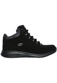 skechers - Buty do chodzenia dla dzieci Skechers Just Chill. Wysokość cholewki: za kostkę. Zapięcie: sznurówki. Kolor: czarny. Materiał: skóra, tkanina, materiał. Szerokość cholewki: normalna. Sport: turystyka piesza #2