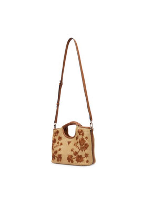 Guess Torebka Kristern Mini HWWF97 43760 Beżowy. Kolor: beżowy