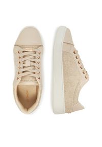DeeZee Sneakersy AM25242 Beżowy. Kolor: beżowy. Materiał: materiał