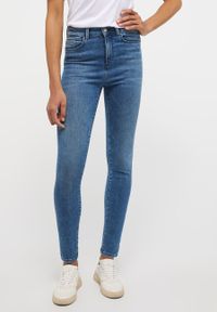 Mustang - MUSTANG GEORGIA SUPER SKINNY DAMSKIE SPODNIE JEANSOWE JEANSY DENIM BLUE 1013578 5000 682