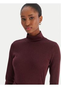 Vero Moda Sukienka dzianinowa Louisa 10336207 Bordowy Loose Fit. Kolor: czerwony. Materiał: syntetyk #4