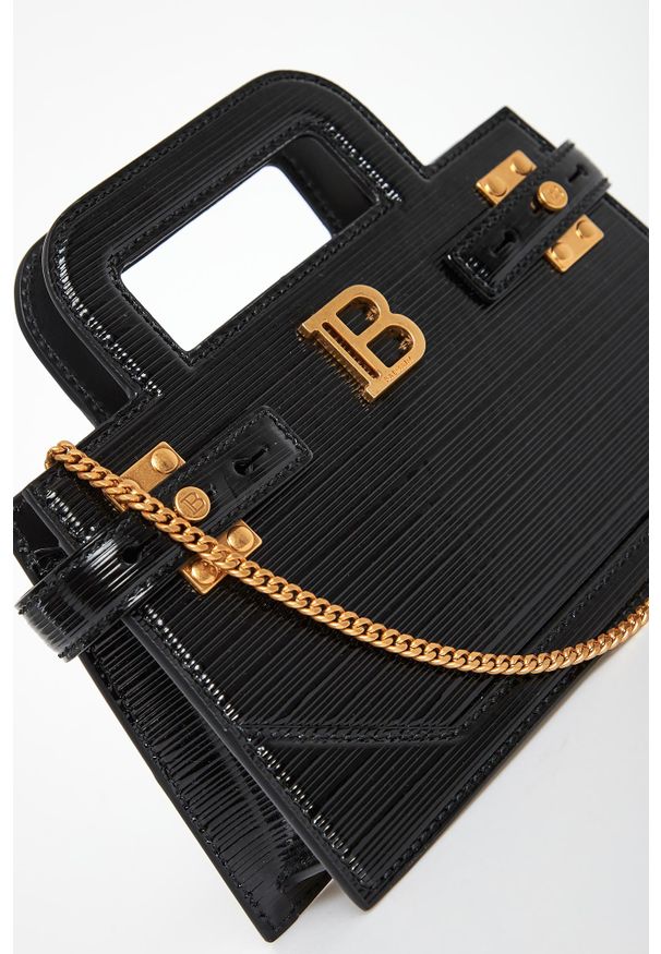 Balmain - Torebka damska skórzana BALMAIN. Materiał: skórzane