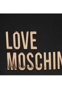 Love Moschino - LOVE MOSCHINO Torebka JC4189PP1IKD0000 Czarny. Kolor: czarny. Materiał: skórzane