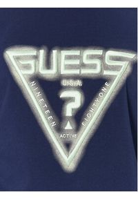 Guess Bluza Z3GQ20 FL04D Granatowy Regular Fit. Kolor: niebieski. Materiał: bawełna #4