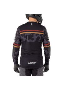 Koszulka rowerowa LEATT Jersey MTB Gravity 4.0. Kolor: czarny. Materiał: jersey. Sport: kolarstwo