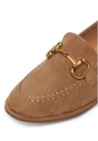 DeeZee Loafersy 1-141-1 Brązowy. Kolor: brązowy. Materiał: materiał