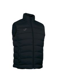 Joma - Kamizelka turystyczna męska Chaleco Urban Vest. Kolor: czarny. Materiał: nylon