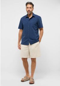 Mustang Męskie szorty Mustang Style Linen Jogger Shorts Ecru 1016459 2014. Okazja: na co dzień. Materiał: len, bawełna, materiał, tkanina. Sezon: lato. Styl: klasyczny, casual, wakacyjny #2