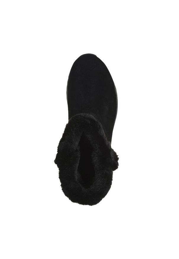 skechers - Buty zimowe damskie, On-The-Go Stellar - Cozy Step. Kolor: czarny. Sezon: zima