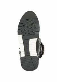 Geox Śniegowce kolor czarny. Nosek buta: okrągły. Zapięcie: sznurówki. Kolor: czarny #3