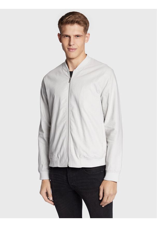 Kurtka bomber Only & Sons. Kolor: szary. Materiał: bawełna