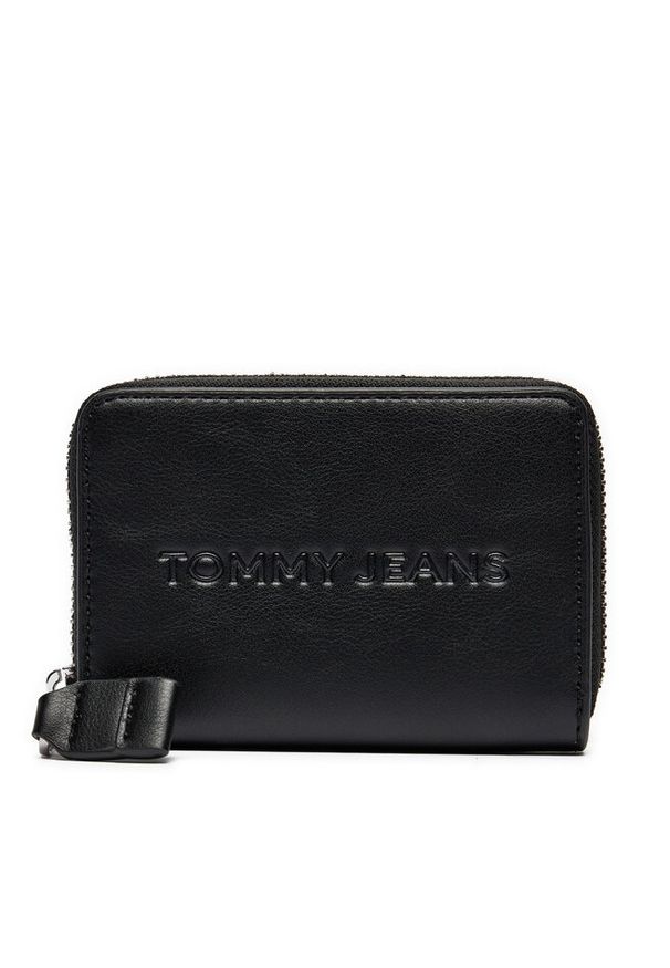 Portfel Tommy Jeans. Kolor: czarny
