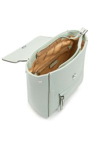 Wittchen - Damski plecak pudełkowy. Kolor: miętowy. Materiał: skóra ekologiczna. Wzór: aplikacja. Styl: elegancki #7