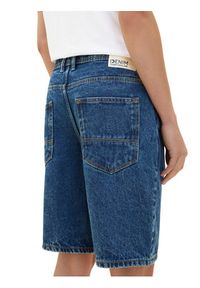 Tom Tailor Denim Szorty jeansowe 1035518 Granatowy Slim Fit. Kolor: niebieski. Materiał: bawełna