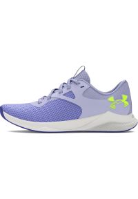 Buty Under Armour Ua W Charged Aurora 2, Kobiety. Kolor: niebieski. Materiał: materiał. Sport: turystyka piesza