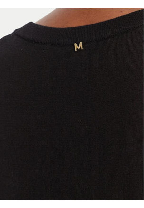 Lola Casademunt by Maite Sweter MF2511012 Czarny Regular Fit. Kolor: czarny. Materiał: syntetyk