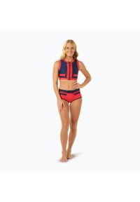 RIPCURL - Góra od stroju kąpielowego Rip Curl Coco Short Sleeve Vest. Kolor: niebieski