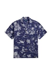 Polo Ralph Lauren Koszula 710B14282001 Granatowy Classic Fit. Typ kołnierza: polo. Kolor: niebieski. Materiał: wiskoza #2
