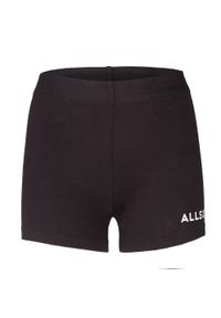ALLSIX - Spodenki siatkarskie dla dziewczynek Allsix V100 czarne. Kolor: czarny. Materiał: bawełna, materiał, elastan. Sport: siatkówka