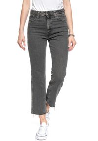 Wrangler - WRANGLER RETRO STRAIGHT CROP DESERT BLACK W27YRJ26N 112128215. Styl: retro